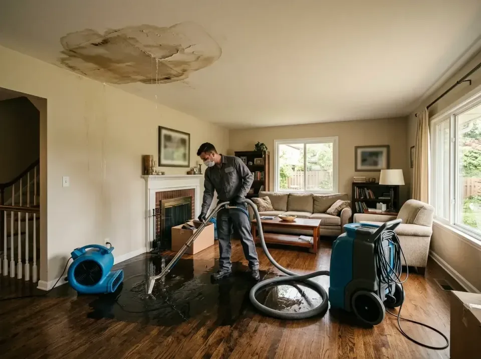 attic-pipe-burst-ceiling-drip-008 — frequently asked questions, Water Damage Restoration & Carpet Care in Sixteen Mile Stand…